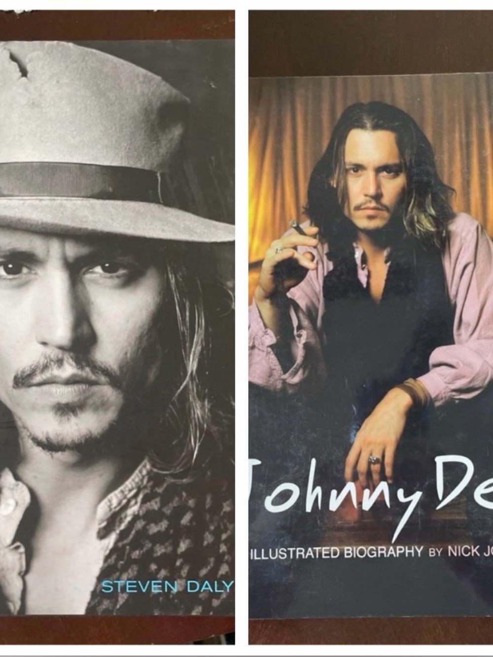 Johnny Depp two book bundle